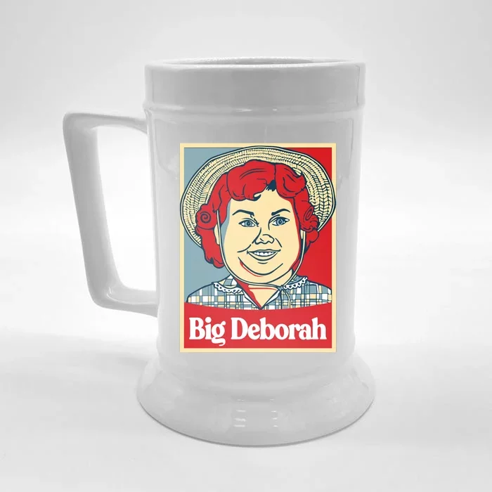 Big Deborah Front & Back Beer Stein