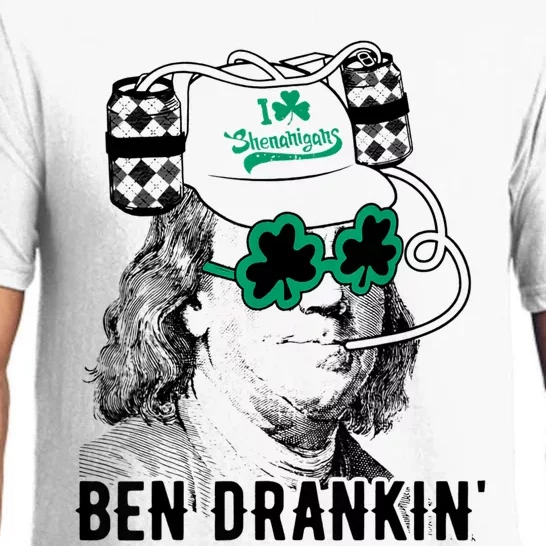 Ben Drankin Benjamin Franklin Funny St Patricks Day Pajama Set