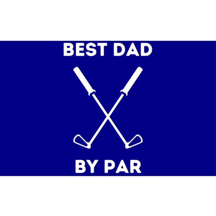 Best Dad By Par Funny Golf Design For Dads And Fathers Gift Bumper Sticker