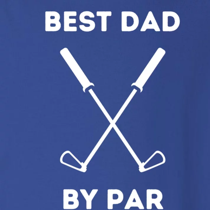 Best Dad By Par Funny Golf Design For Dads And Fathers Gift Toddler Long Sleeve Shirt