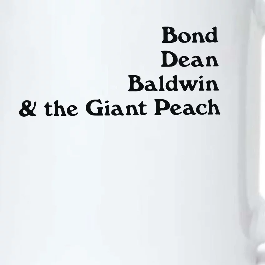 Bond Dean Baldwin The Giant Peach Black Color Changing Mug