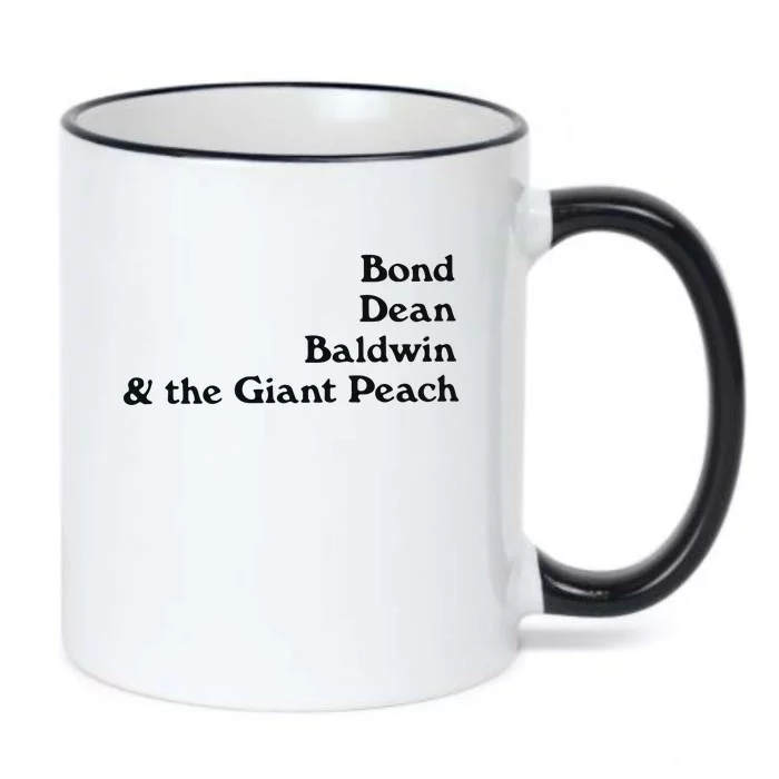 Bond Dean Baldwin The Giant Peach Black Color Changing Mug