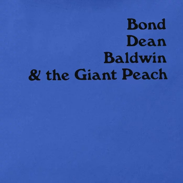 Bond Dean Baldwin The Giant Peach Zip Tote Bag