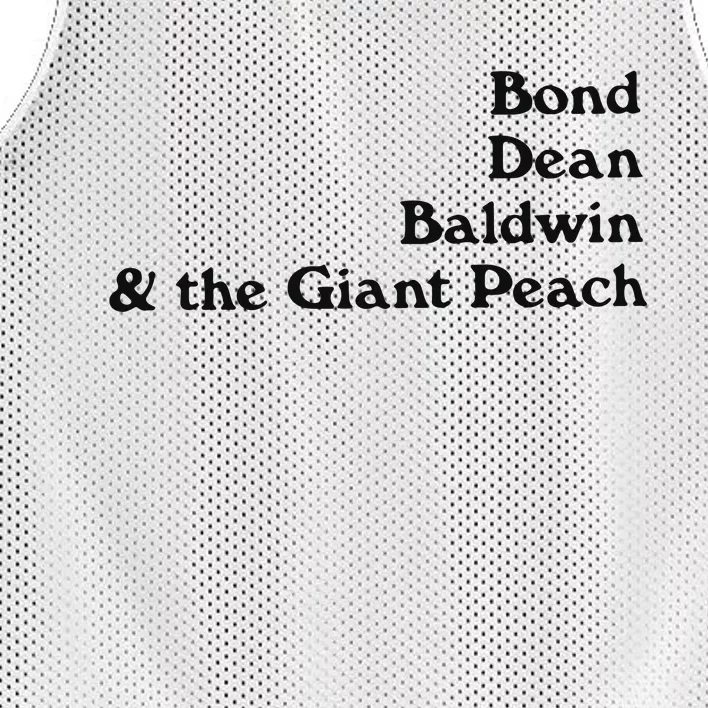 Bond Dean Baldwin The Giant Peach Mesh Reversible Basketball Jersey Tank