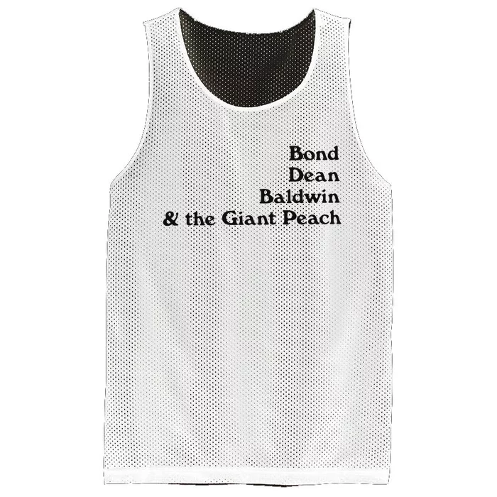 Bond Dean Baldwin The Giant Peach Mesh Reversible Basketball Jersey Tank