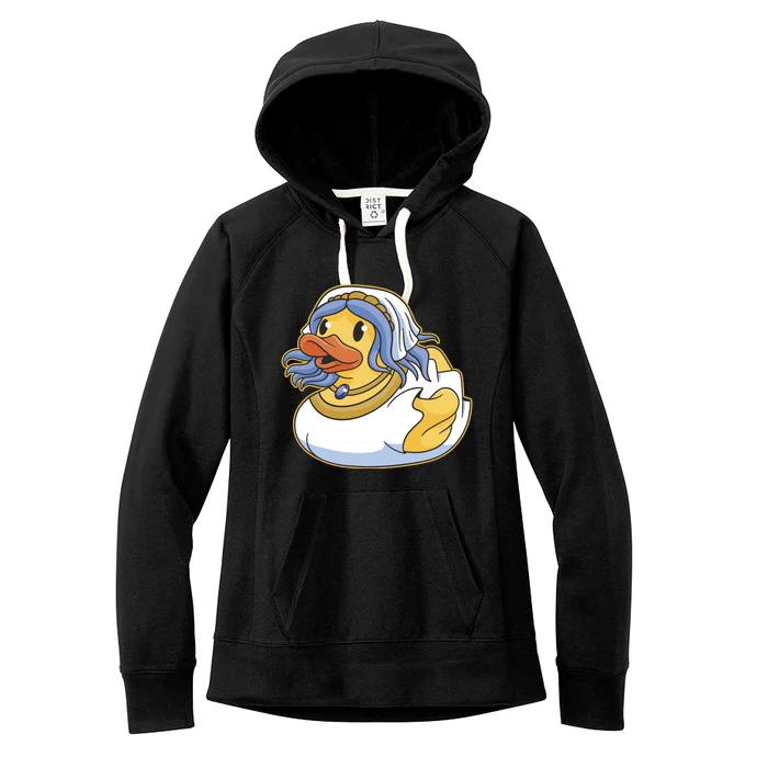 Bride Duck Women's Fleece Hoodie