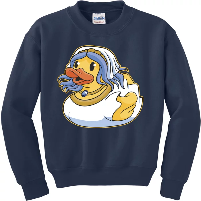 Bride Duck Kids Sweatshirt