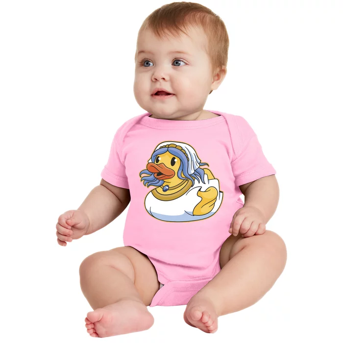 Bride Duck Baby Bodysuit