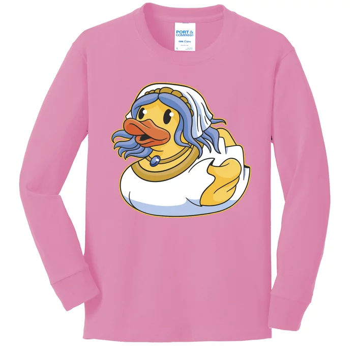 Bride Duck Kids Long Sleeve Shirt