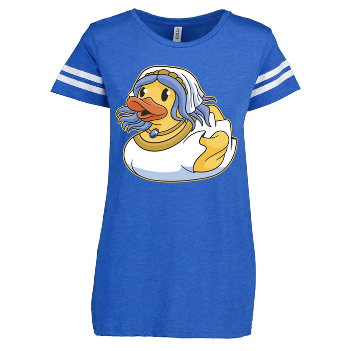 Bride Duck Enza Ladies Jersey Football T-Shirt