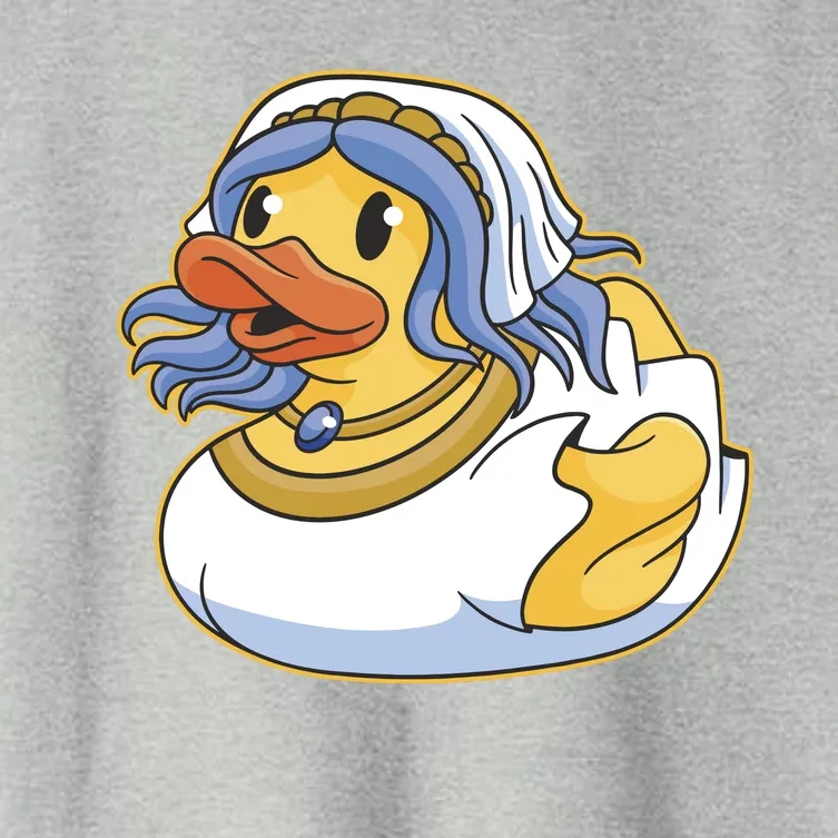 Bride Duck Women's Crop Top Tee