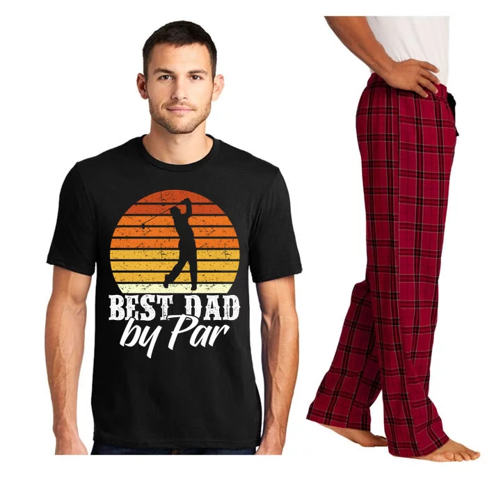 Best Dad By Par Golfing Dads Who Golf Fathers Day Golf Dads Great Gift Pajama Set