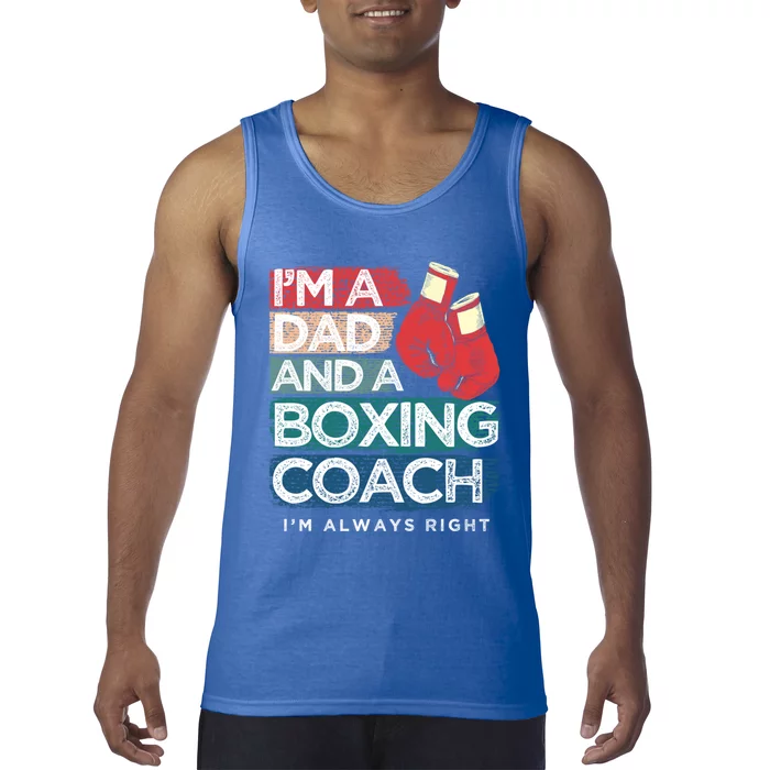 Boxing Daddy Boxer Dad Boxing Coach For FatherS Day Gift Tank Top