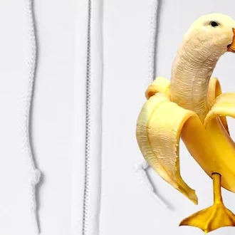 Banana Duck Full Zip Hoodie