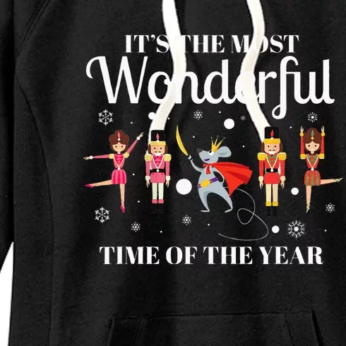 Ballet Dance Ballet Top Nutcracker Squad Ballerina Women's Fleece Hoodie