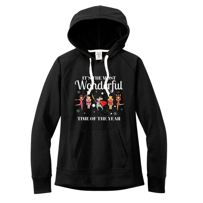 Ballet Dance Ballet Top Nutcracker Squad Ballerina Women's Fleece Hoodie