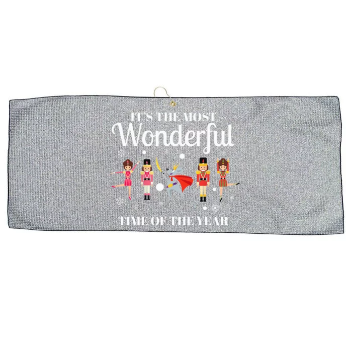 Ballet Dance Ballet Top Nutcracker Squad Ballerina Large Microfiber Waffle Golf Towel