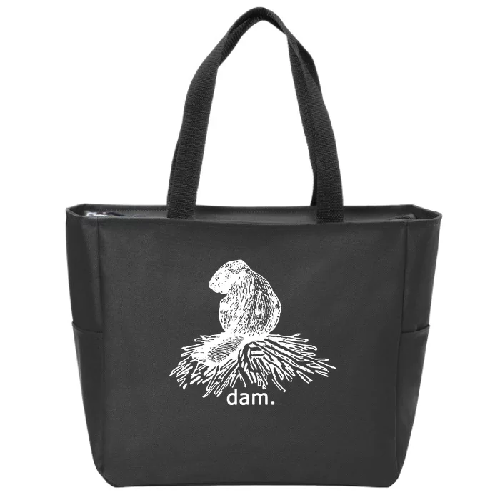 Beaver Dam Zip Tote Bag