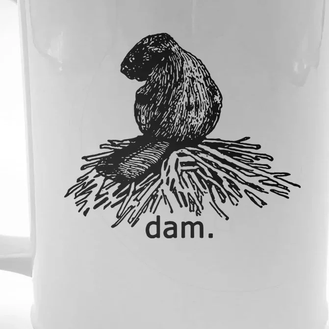 Beaver Dam Front & Back Beer Stein