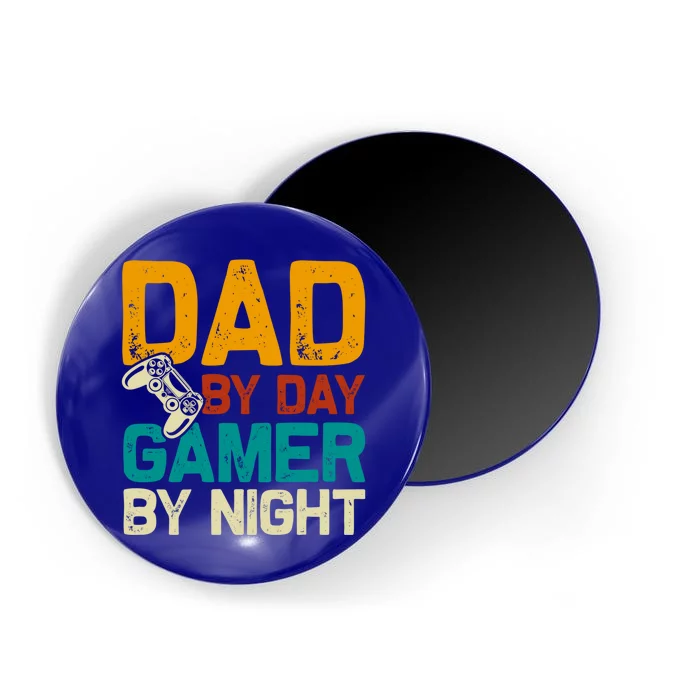 Birthday Dad By Day Gamer By Night Funny Gift Magnet