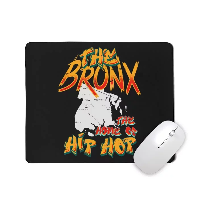 Boogie Down Bronx Hip Hop Rap Graffiti Art Music Design Mousepad