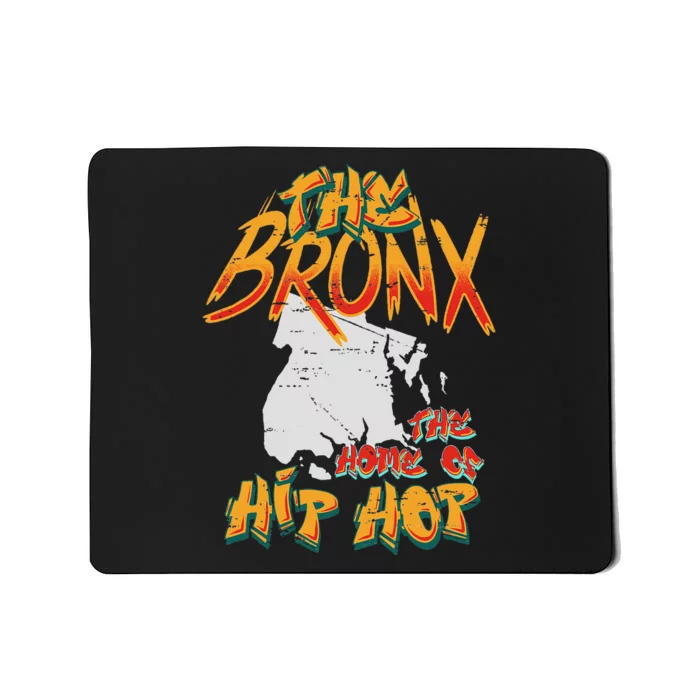 Boogie Down Bronx Hip Hop Rap Graffiti Art Music Design Mousepad