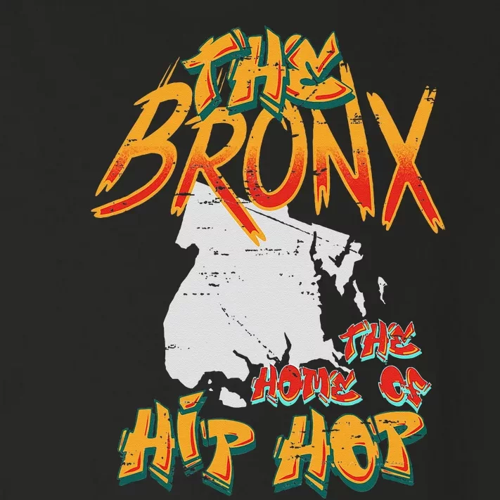 Boogie Down Bronx Hip Hop Rap Graffiti Art Music Design Toddler Long Sleeve Shirt