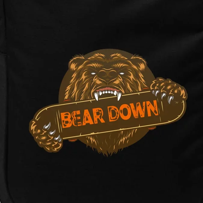 Bear Down Brown Bear Impact Tech Backpack