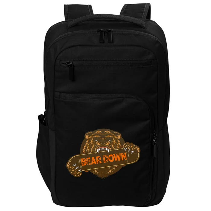 Bear Down Brown Bear Impact Tech Backpack