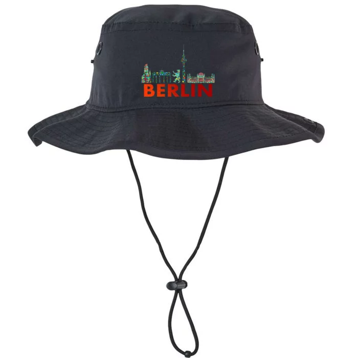 Berlin Design Berlin Bear I Love Berlin Legacy Cool Fit Booney Bucket Hat