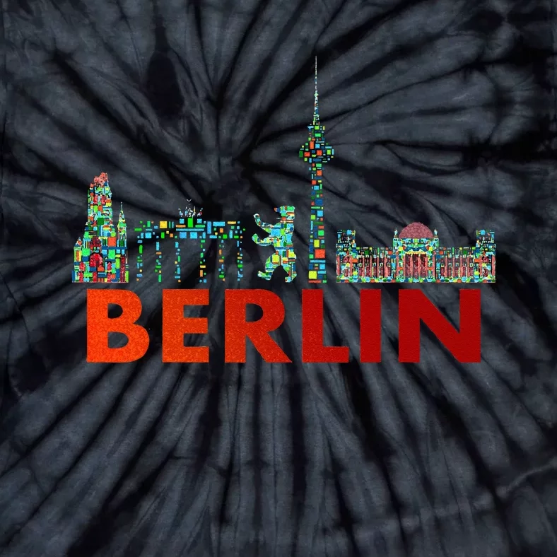 Berlin Design Berlin Bear I Love Berlin Tie-Dye T-Shirt