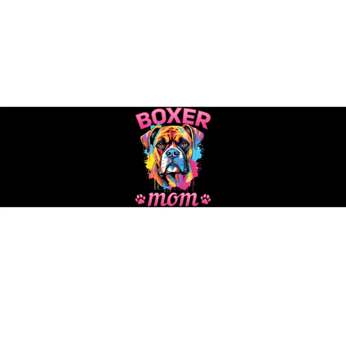 Boxer Dog Breed Pet Boxer Mom Bumper Sticker