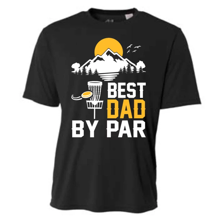 Best Dad By Par Gift Cooling Performance Crew T-Shirt