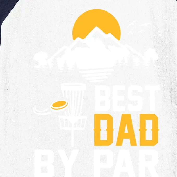 Best Dad By Par Gift Baseball Sleeve Shirt