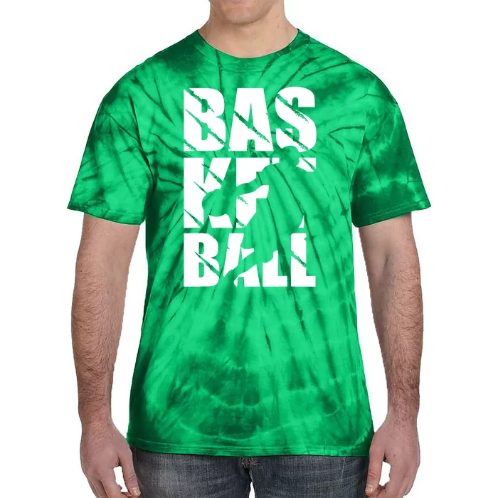 Basketball Design Tie-Dye T-Shirt