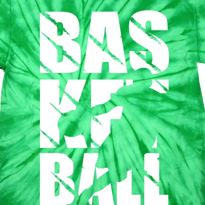 Basketball Design Tie-Dye T-Shirt