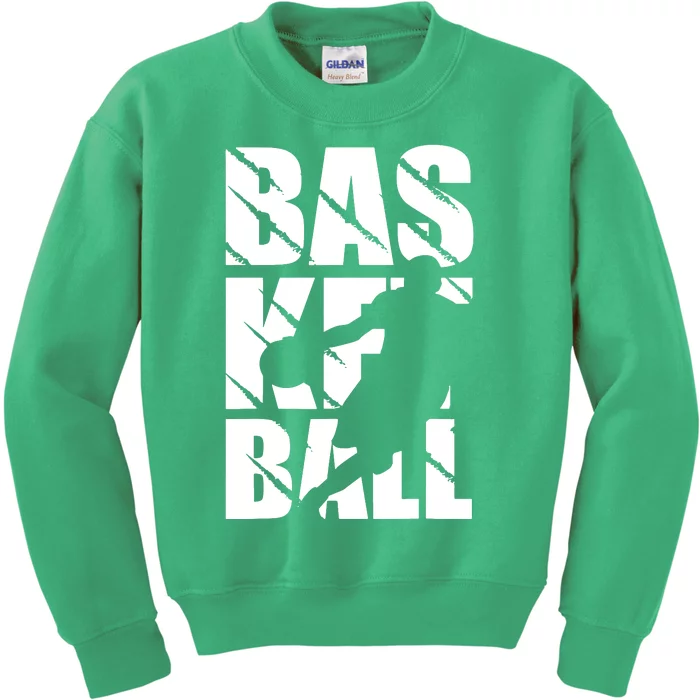 Basketball Design Kids Sweatshirt