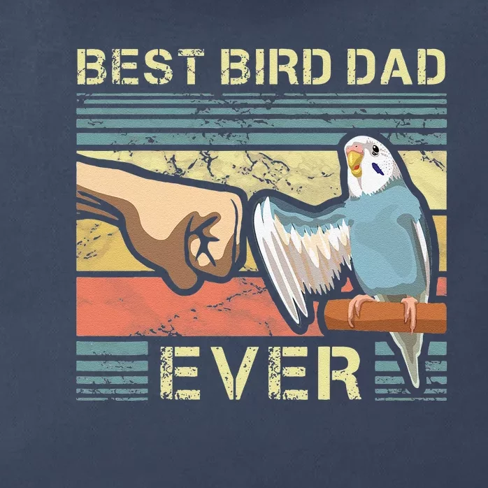 Budgie Dad Bird Lover Father Animal Enthusiast Bird Guy Zip Tote Bag