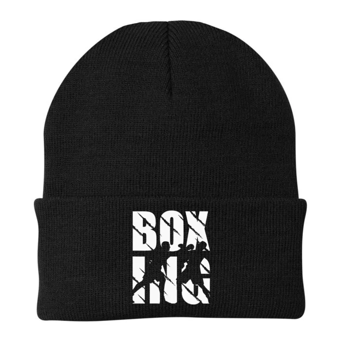 Boxing Design Boxing Lovers And Boxing Knit Cap Winter Beanie