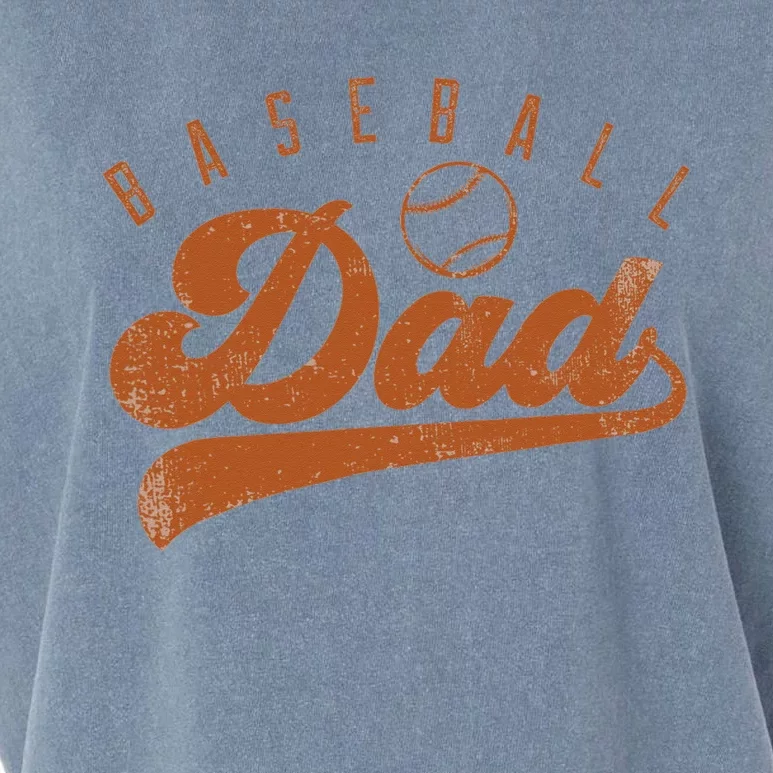 Baseball Dad Garment-Dyed Women's Muscle Tee