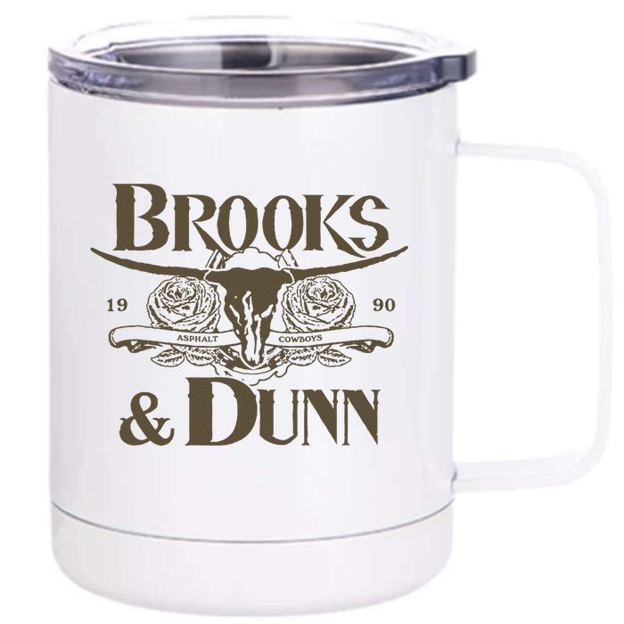 Brooks & Dunn Belk Front & Back 12oz Stainless Steel Tumbler Cup