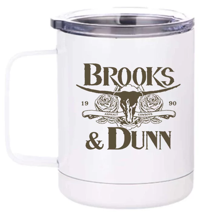 Brooks & Dunn Belk Front & Back 12oz Stainless Steel Tumbler Cup