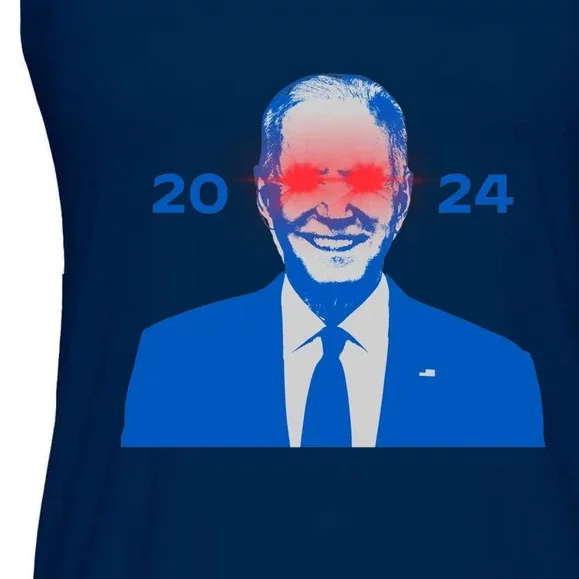 Biden Dark Brandon 2024 Ladies Essential Flowy Tank