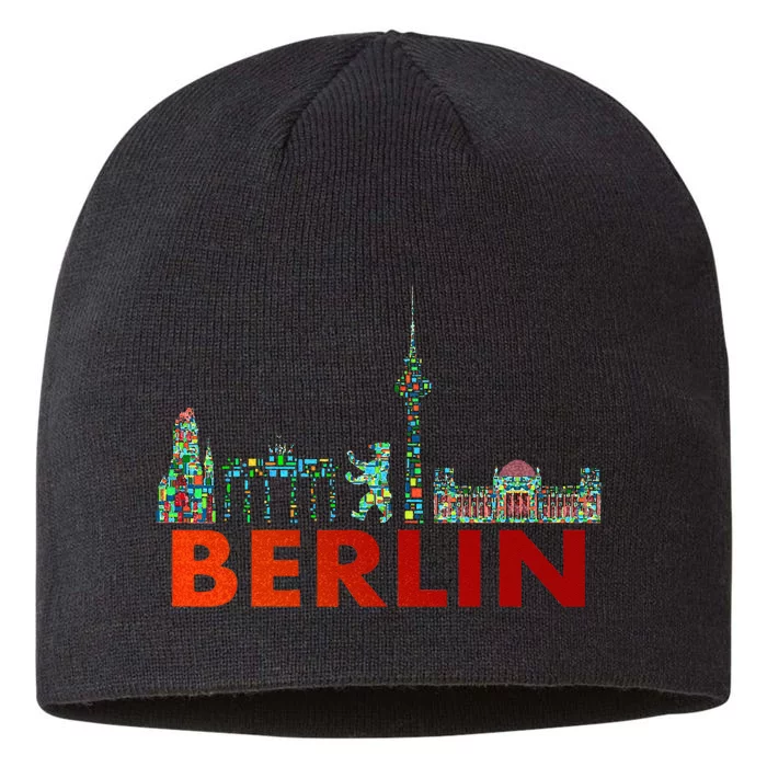 Berlin Design Berlin Bear I Love Berlin 8 1/2in Sustainable Knit Beanie