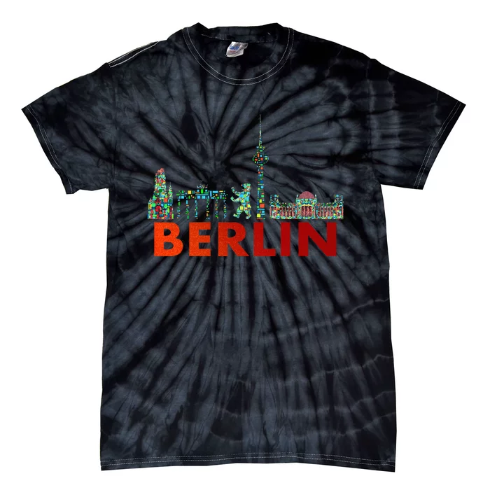 Berlin Design Berlin Bear I Love Berlin Tie-Dye T-Shirt