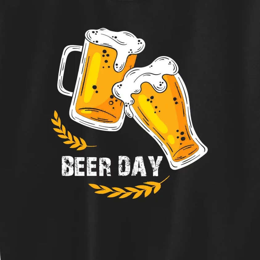 Beer Day Kids Sweatshirt