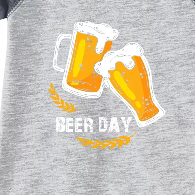 Beer Day Infant Baby Jersey Bodysuit