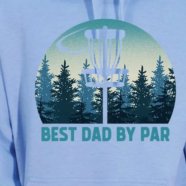 Best Dad By Par Family Golfer Golf Lover Golfing Unisex Surf Hoodie