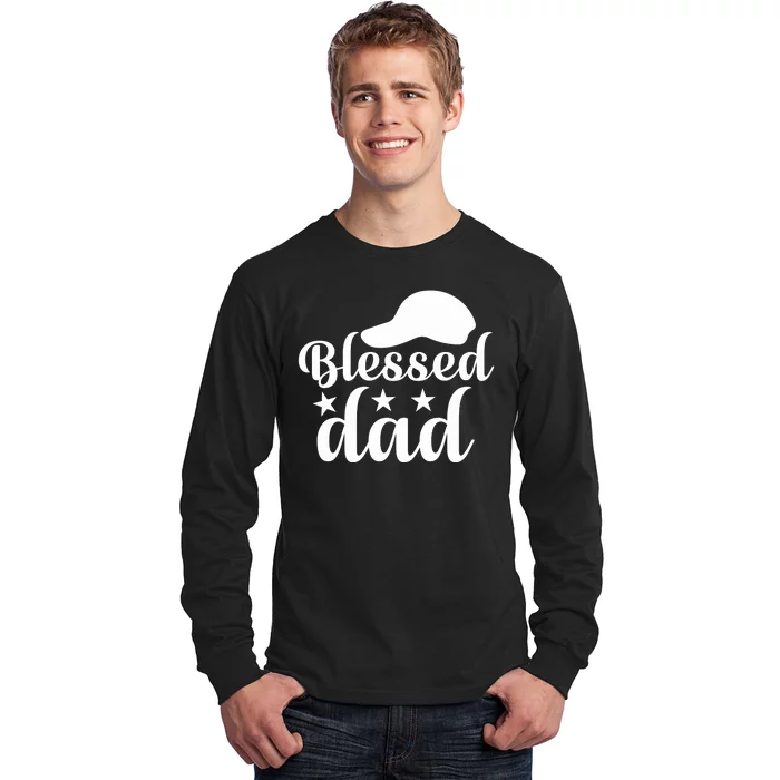 Blessed Dad Long Sleeve Shirt