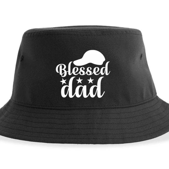 Blessed Dad Sustainable Bucket Hat